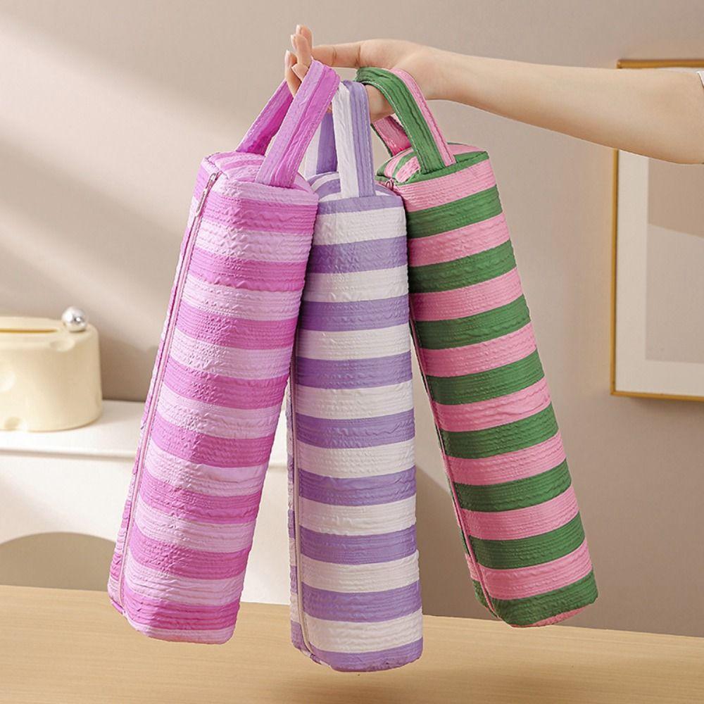 Dustproof Curler Storage Bag Large Capacity Curling Iron Carrying Case Travel Use