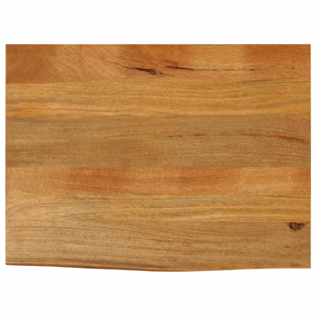 Vidaxl Blat Stołu Z Naturalną Krawędzią, 80X60X2,5 Cm, Drewno Mango
