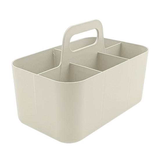 Yousheng Stackable Desk Organizer Storage Box with Handle Large Capacity Multiple Compartments Pencil Holder Caddy Organizer