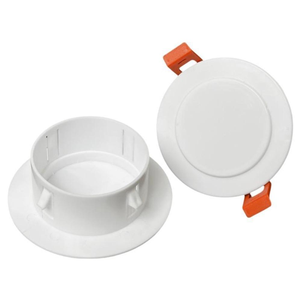 Пластиковая заглушка для отверстия в стене, защелкивающаяся, декоративная накладка для воздуховода, практичная декоративная заглушка для отверстия