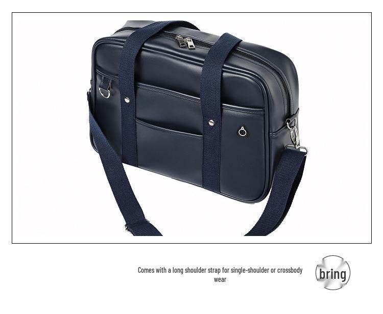 Японский двухмерный студенческий рюкзак JK с персиковым сердцем, водонепроницаемый из ПУ, и сумка через плечо