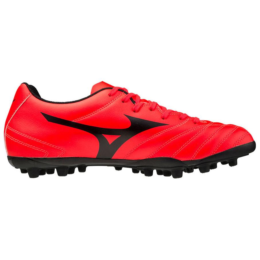 Mizuno Morelia Neo II Модные Удобные AG (Резиновые короткие шипы) Нескользящие Износостойкие Дышащие Футбольные Бутсы Мужские Футбольные Бутсы Красные P1GA210660