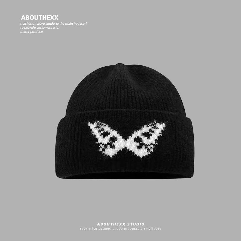 Ear Protection Warm and Cold Proof Knitted Hat  Large Head Circumference  Face Showing Small Wool Blended Japanese Cold Hat for Men