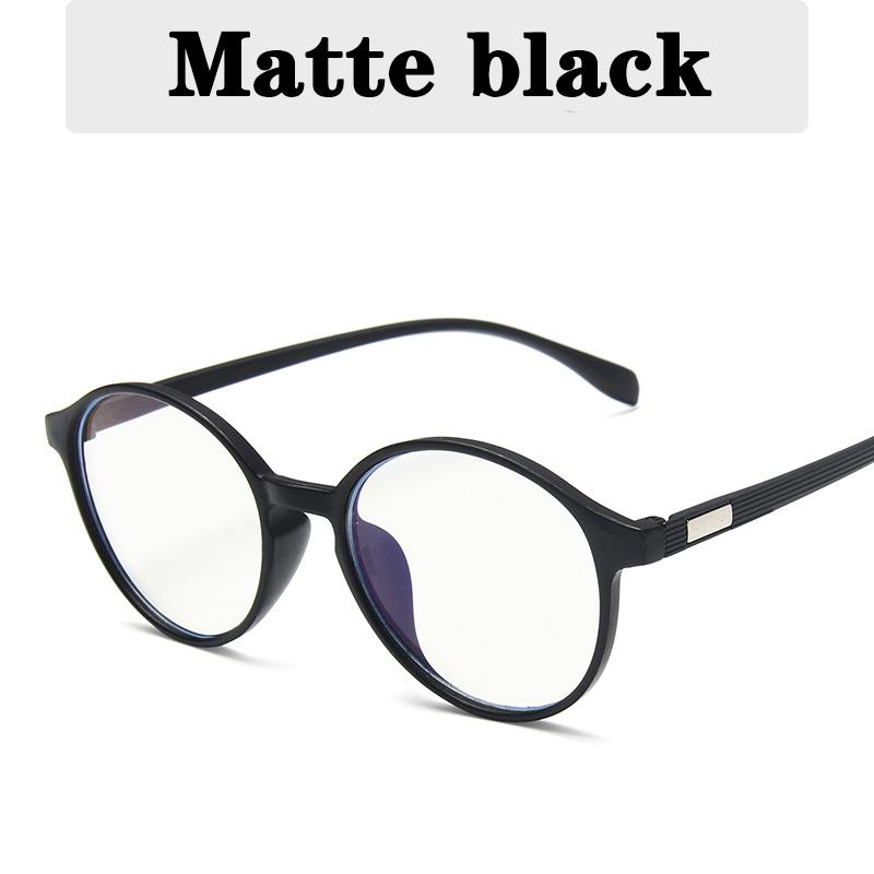 Круглая оправа Очки с защитой от синего света Обычные очки Линзы Искусство Оригинальные домашние очки с защитой от синего света Студенческие очки в оправе
