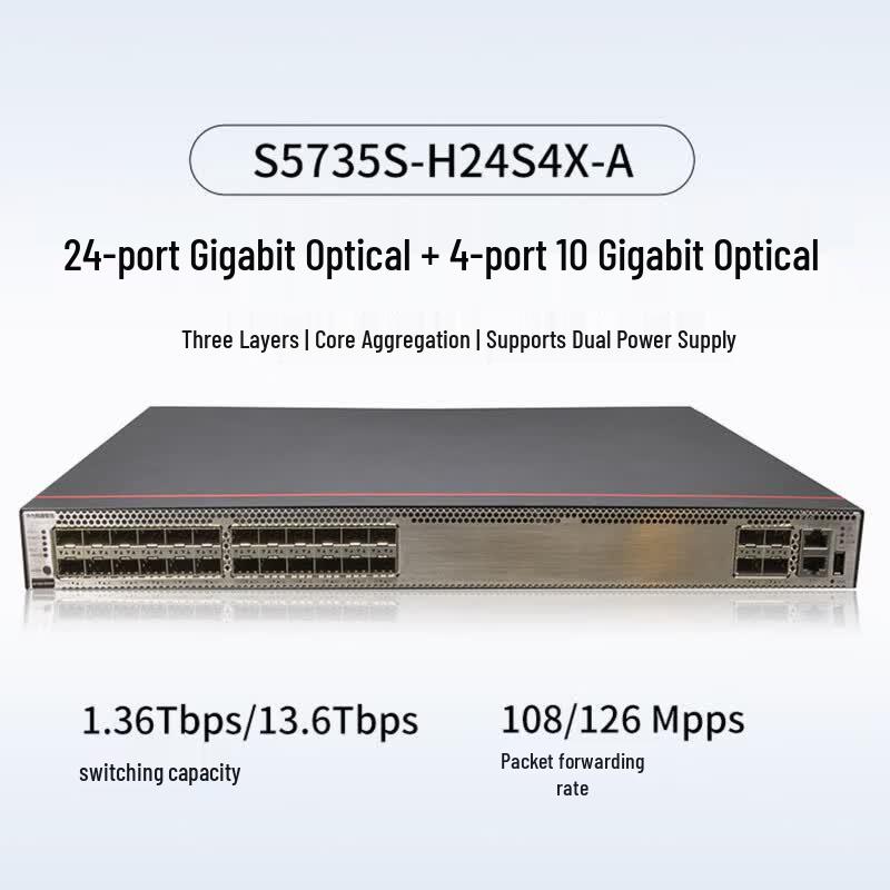 Huawei S5735S-H24S4X-A Layer 3 10G Optical Switch