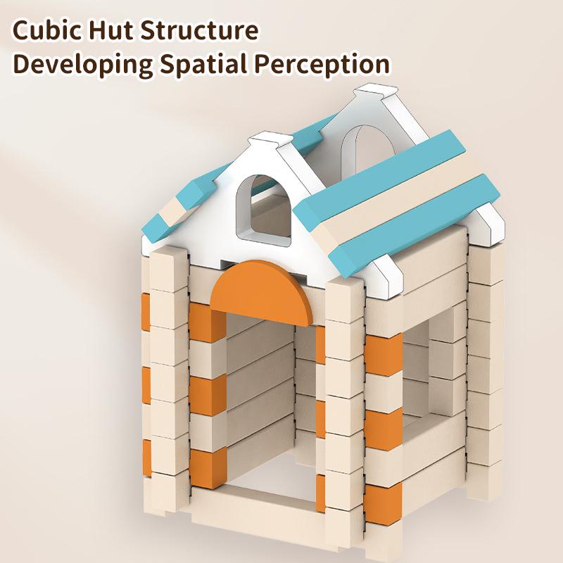 Деревянный строительный блок Городской вид на улицу Дом DIY Архитектура Строительные блоки Игрушки Наборы Украшения для дома Игрушки для укладки Подарки