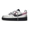 Nike Court Borough Skateboard Shoes Women's Low top Gray/Pink BQ5448-115(Team202-)