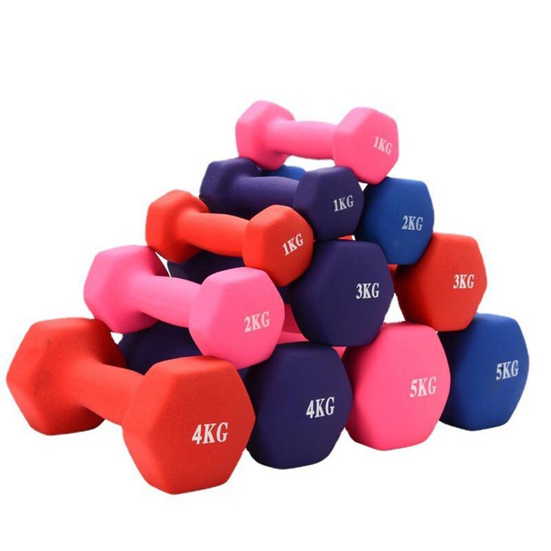 Kairui Dipped Hex Dumbbells for Women