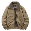 Winter Fashion Turndown Collar Jacket Man Bomber Jacket Mens Windbreaker Thicken Jackets Coat Men's Clothing Casual Tooling Jacket
