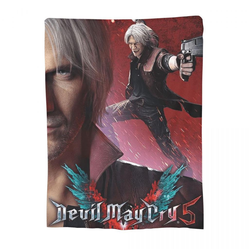 D-Devil May Cry DMC Игра Геймерские Одеяла Фланелевое Плед для Дивана Дышащий для Дома Спальни Уличные Пледы Покрывало Одеяло