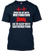 Футболка Motivation & Satisfaction T T Сделано в США Размер от S до 5XL