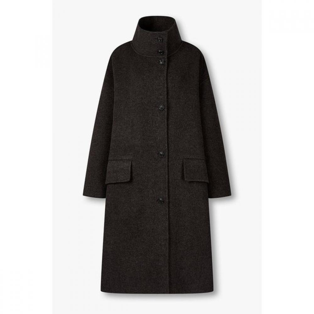 Studio Tomboy High Neck Oversized Coat 9176411984