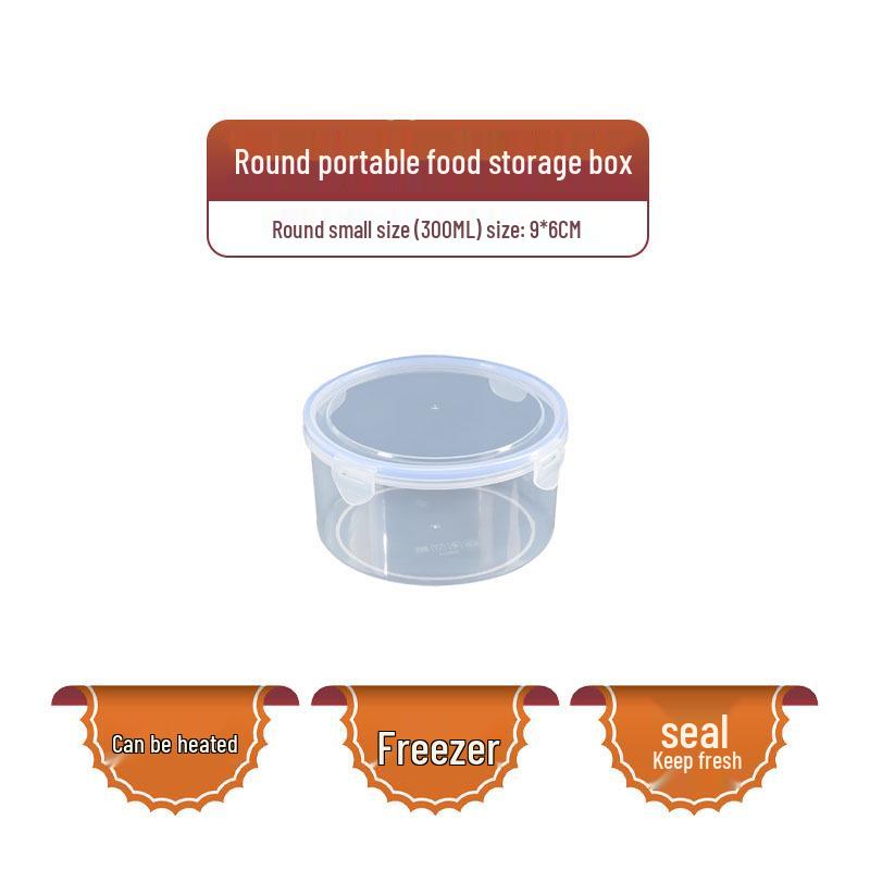 Утолщенный штабелируемый контейнер для хранения продуктов - Прозрачный, герметичный, подходит для микроволновой печи и морозильной камеры.