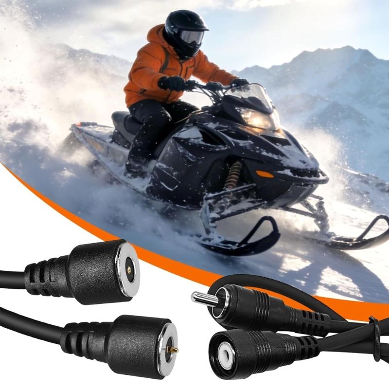 Plastic Helmet Heating Line With High Conductivity For Skiing And Winter Sports Waterproof Heated Shield Cord