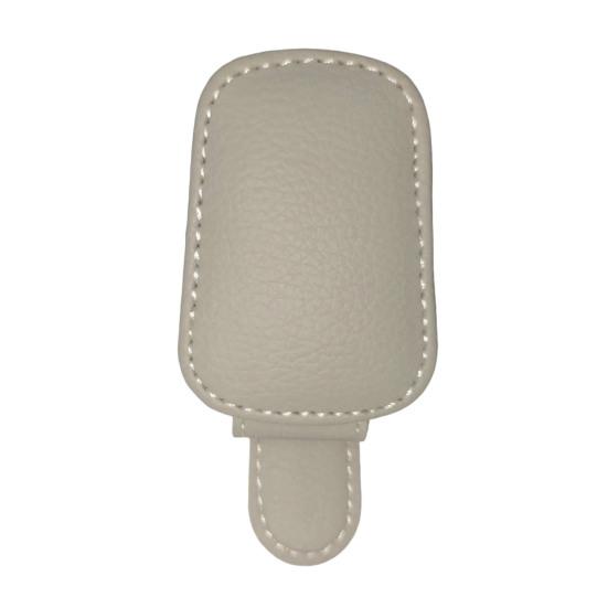 Universal Car Visor Clip Faux Leather Magnetic Eyeglass Holder for Sunglasses Reading Glasses Convenient Eyeglasses Hanger