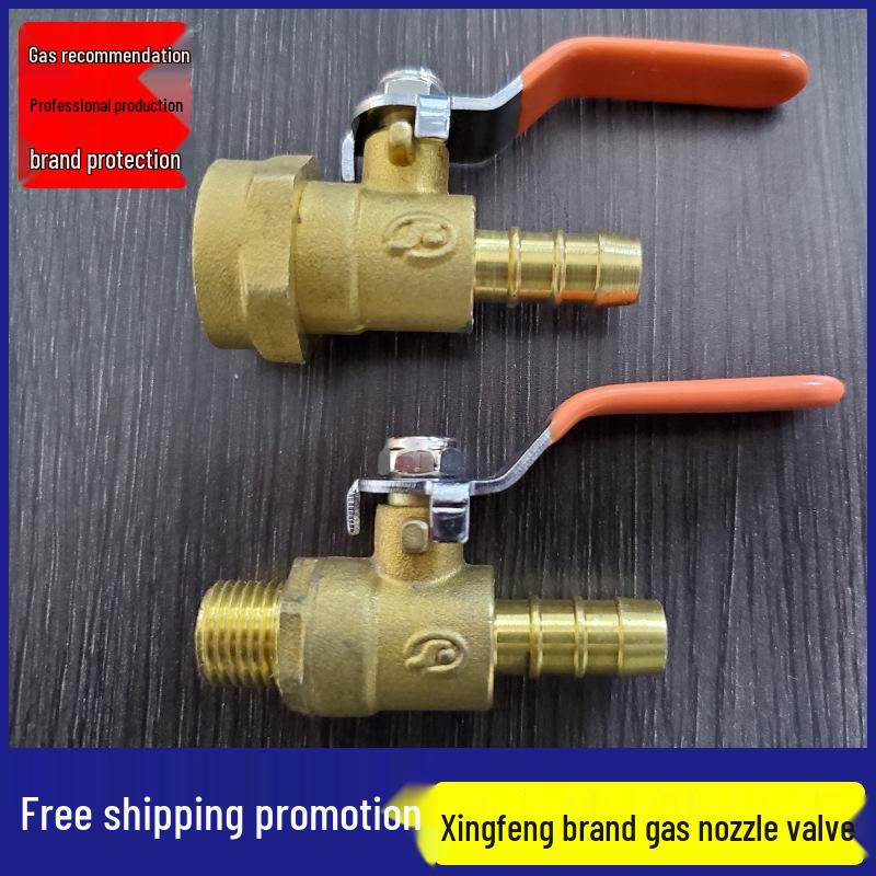 Xingfeng Natural Gas Ball Valve with Nozzle, Inserted Tube, Drain, and Vent Options in 2, 3, or 4-point Sizes
