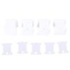 300pcs Sorting Storage Function Floss Bobbins White Embroidery Floss Cards  For Cross Stitch