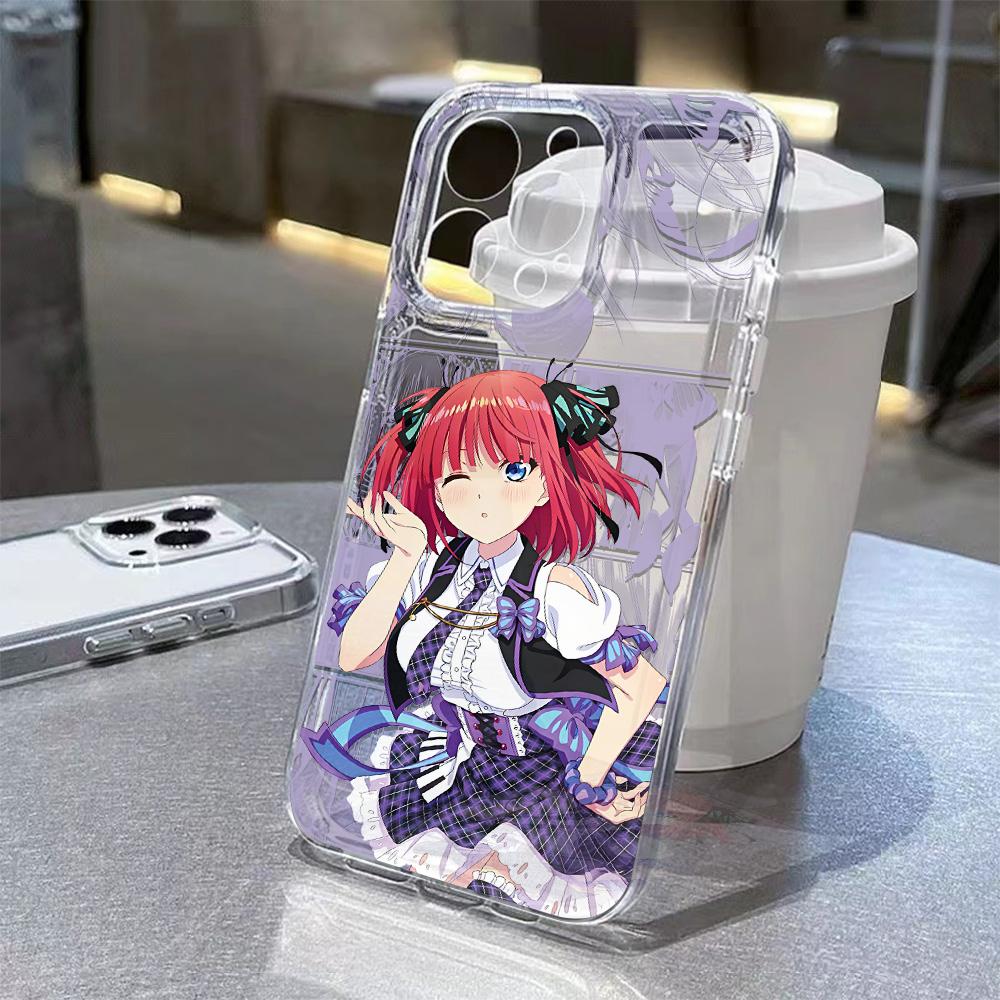 The Quintessential Quintuplets Phone Case For iPhone 17 16 16e 15 14 13 12 11 Mini Pro Max X XR XSMax 7 8 Air Plus Back Cover