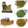 Wargame Accessories Scene Model Layout Miniature Static Leaf Simulation Mini Leaves Sand Table