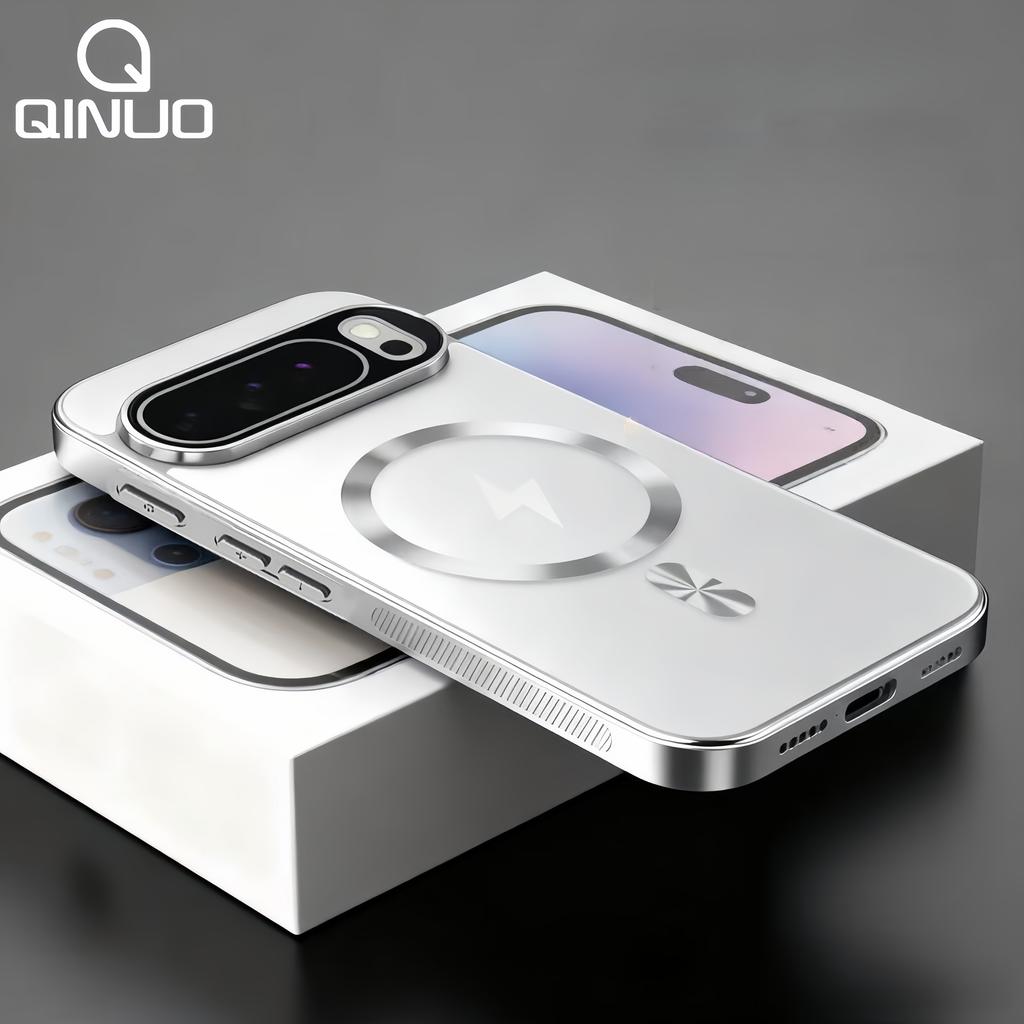 Luxury Flash Magnetic Plating Phone Case for For Google Pixel 10 9 Pro XL 8 7 6 Pro 9A 8A 7A 6A for Magsafe Matte Bumper Cover