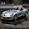 1:24 Mercedes-Benz SLR Stirling Moss Alloy Car Model Diecast Toy Car Convertible Toy Car Metal Collectible Ornaments Model Children Gift