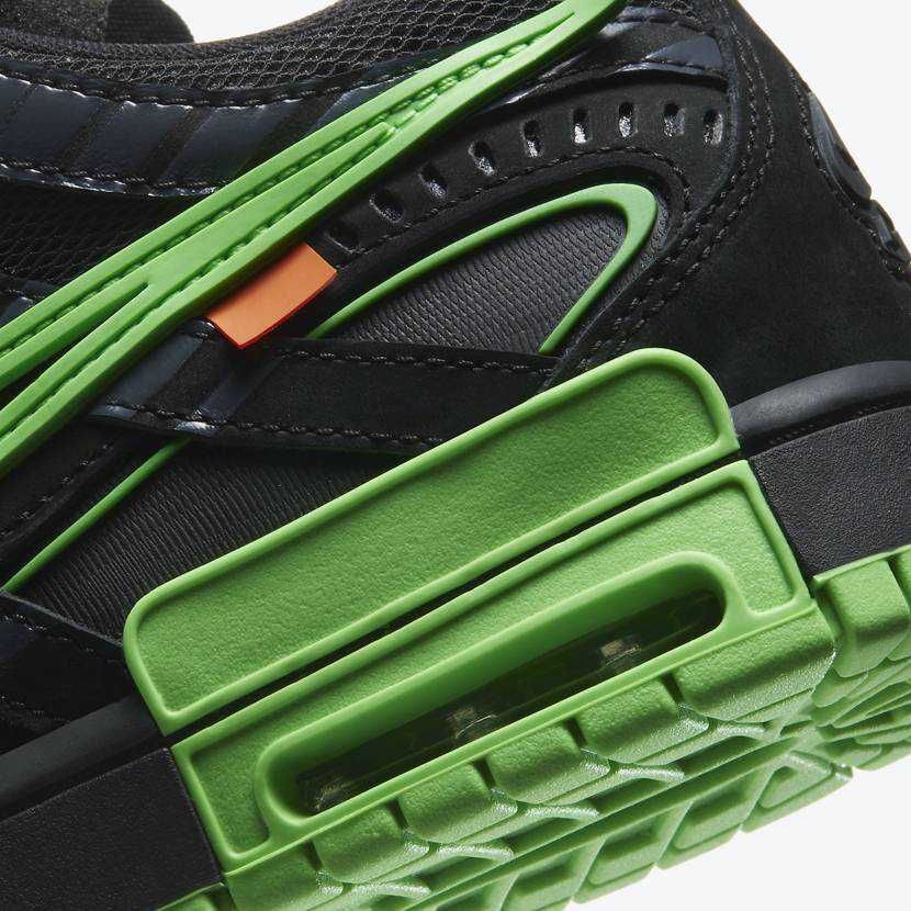 CU6015-001 Off-White A Nike Air Rubber Dunk Черный Зеленый Удар (Мужской)