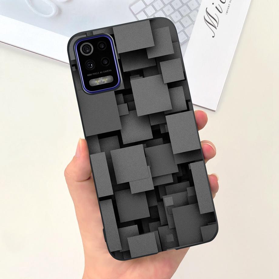 Чехол для телефона LG K52 Q52 2020, мягкий матовый силиконовый чехол для LGK52 LGQ52 2020, чехол в готическом стиле, мультяшная задняя крышка, милый узор
