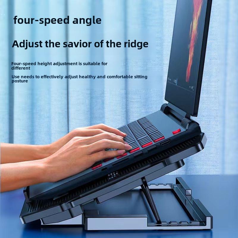 H9 Gaming Laptop Cooling Stand with 6-Fan Radiator