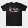 Asian Size Men Print T-shirt Dresden The Vampire Slayer No-Cut Heat Transfer Print Cotton Tshirt