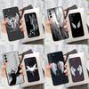 Чехол для телефона 'Крылья Ангела Сердце' для Samsung Galaxy S23 S22 S24 Ultra S20 S21 S24 FE S9 S10 Plus Note 10 20 Ultra