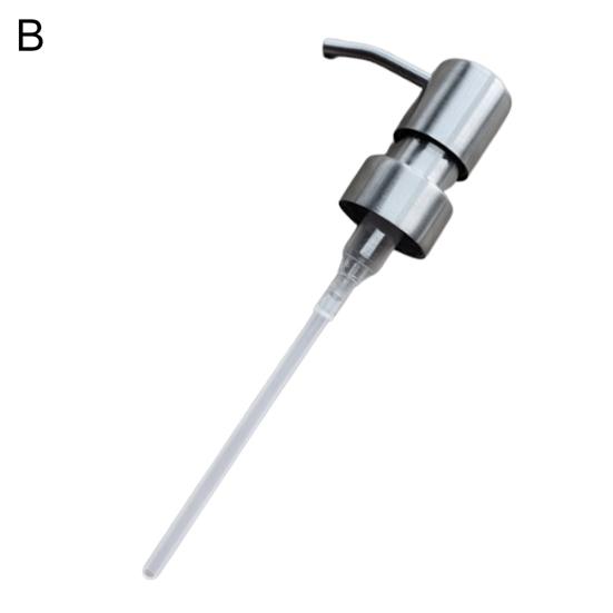 Дозатор для жидкой пены из нержавеющей стали, дозатор мыла для рук, насос, насадка для бутылки, пресс-головка