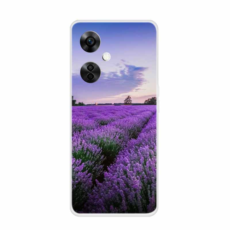 For OnePlus Nord CE 3 Lite 5G Cases Wolf Clear Soft TPU Silicone Phone Cover For One Plus Nord CE 3 5G Case Transparent Etui