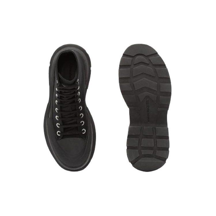 Alexander Mcqueen Ботинки на массивной подошве 'Triple Black' Женские 611706W4L321000