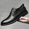 Men's Genuine Leather Shoes All-match Casual Work Walking Shoes for Men Lightweight Oxford Shoes High Quality Men's Footwear