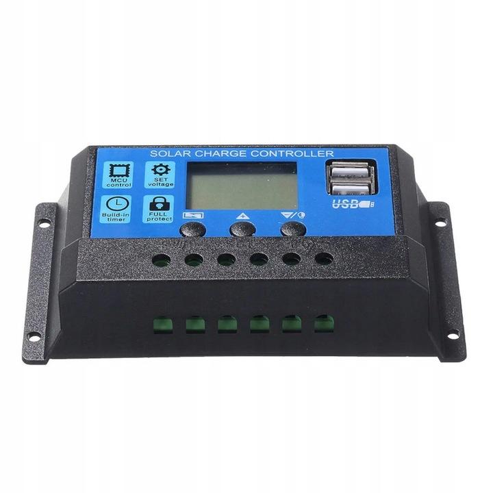 Regulator Kontroler Solarny Pwm 30A 12V/24V