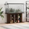 VidaXL Aquarium Stand Brown Oak 120x40x60 Cm Engineered Wood 833598