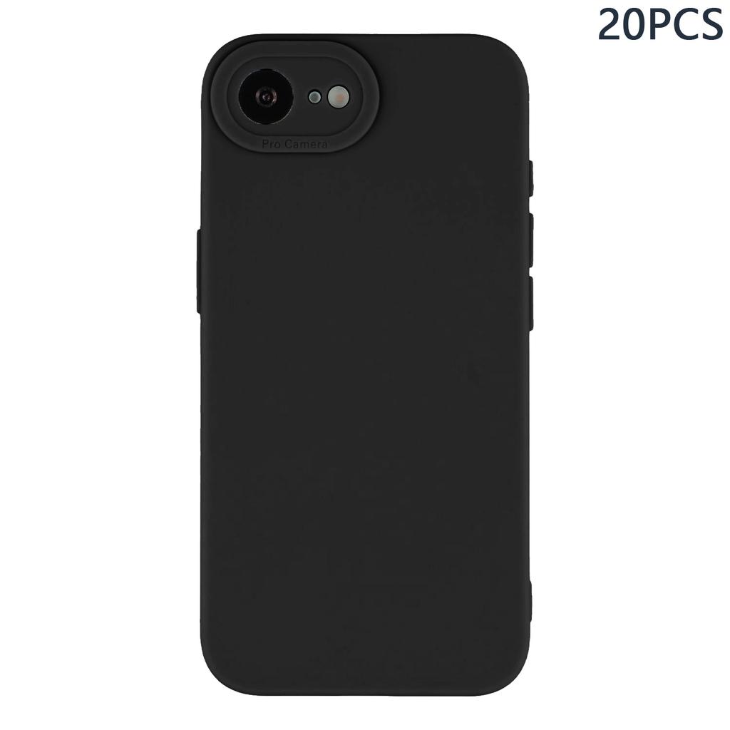 Оптовая закупка 20 шт. Чехол для iPhone 16e с точными вырезами, 1,3 мм ТПУ матовый чехол для телефона