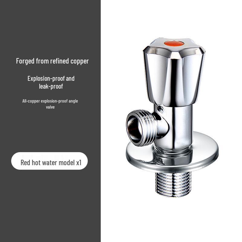 Высокопоточный погружной угловой шаровый кран из нержавеющей стали - Универсальный стоп-кран для горячей/холодной воды для лодок и домов