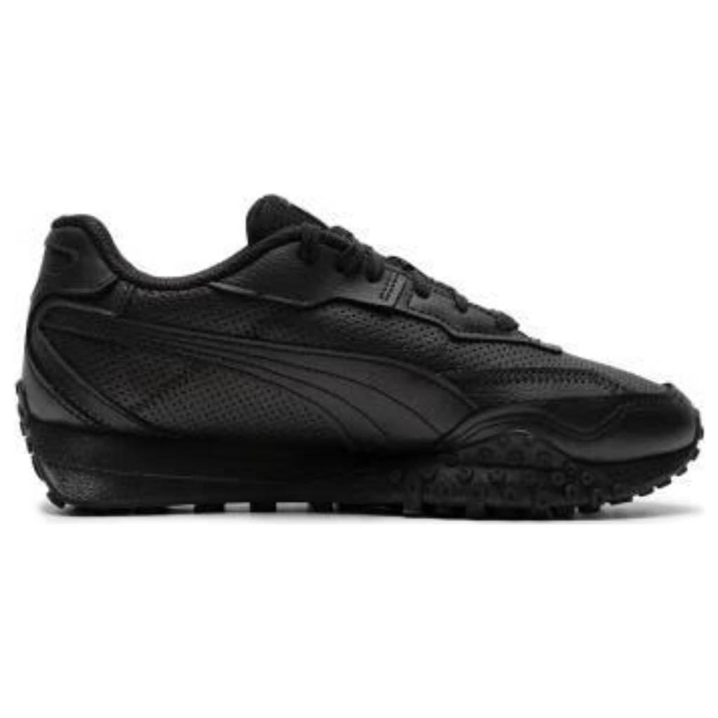 Puma Кроссовки Blacktop Rider Leather Black Unisex Shadow-Grey 393823-02