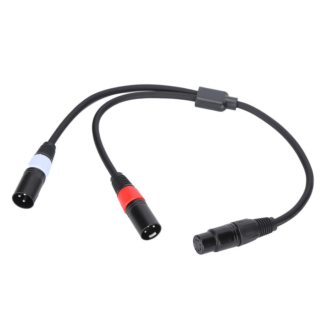 JORINDO 5-контактный XLR гнездо на двойной 3-контактный XLR штекер кабель Y-разветвитель или переходной кабель 0,5 м