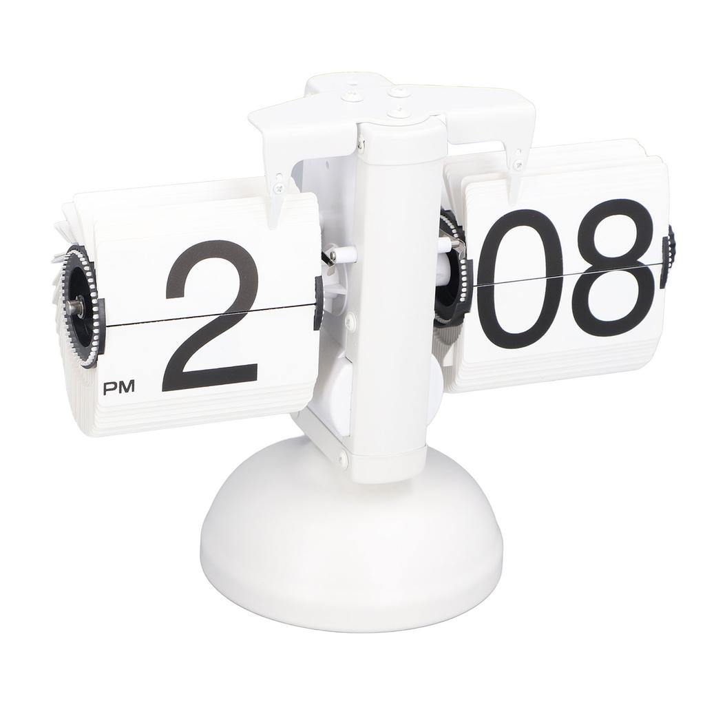 Цифровые откидные часы с питанием от батареи, встроенные часы с шестеренчатым механизмом, механические, автоматические, страница