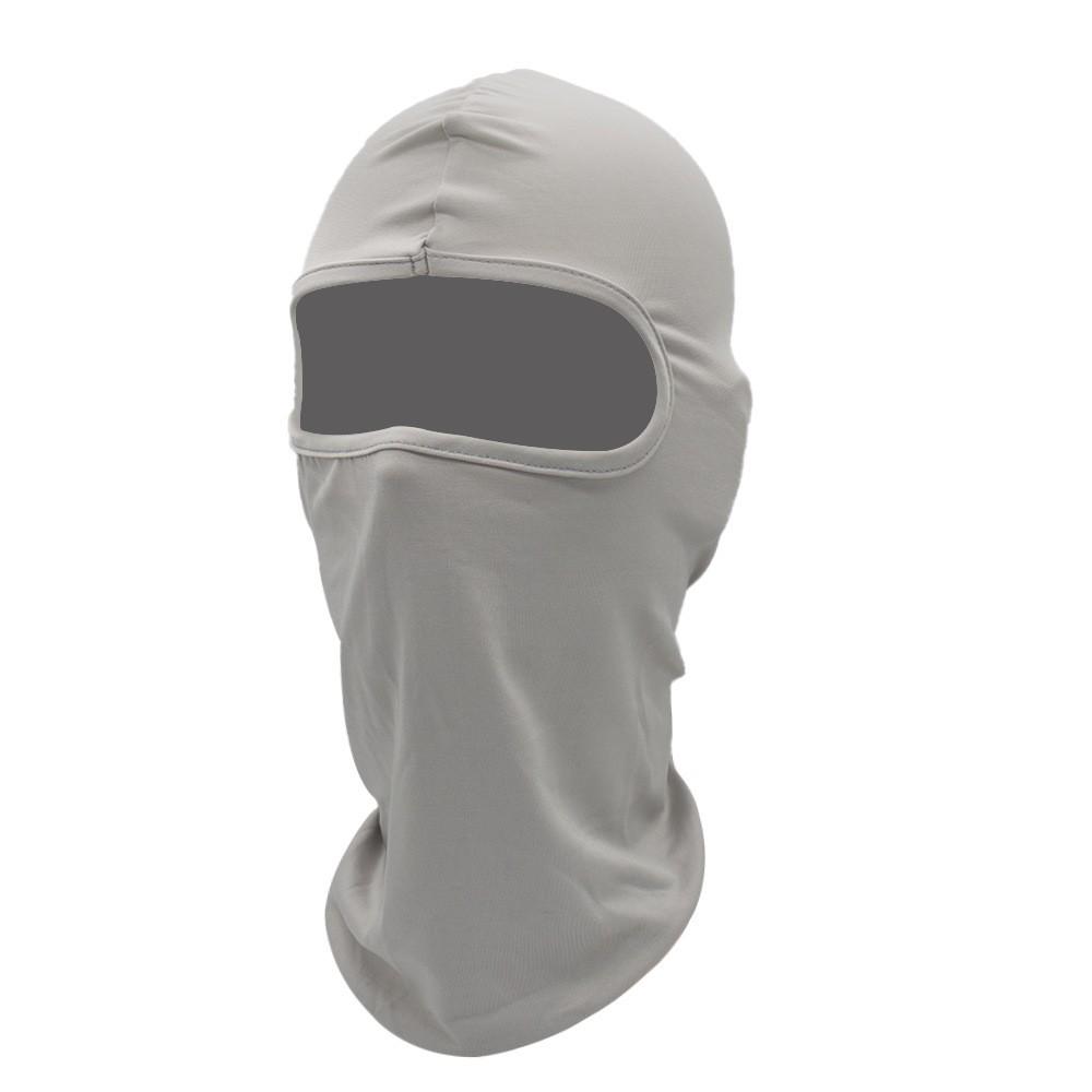 Sun Protection Cycling Face Mask - Ice Silk Neck Gaiter for Motorcycle Helmets (Spring/Summer)