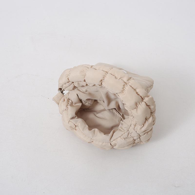 Трендовая плиссированная сумка-облако: Шикарная, Миниатюрная, Универсальная Сумка-Аксессуар в Модном Корейском Стиле