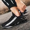 TUINANLE Men Shoes Comfortable Casual Sneakers Fashionable Platform Breathable Couple Running Shoes Black Walking Sneakers