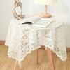 1Pc Cover Cloth Fresh Hollow Out Fashion Tablecloth Rural Style Lace Table Decoration Multiple Sizes