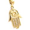 Les Trésors De Lily [L4376] - Позолоченный кулон «Рука Фатмы», золотой