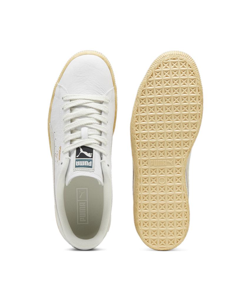 Puma Clyde Vintage - Puma White:Светлая солома:Теплый белый / 394687-04