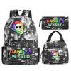 Новый мерч игры Dandy's world, персонализированная печать, школьный рюкзак из трех предметов для начальной и средней школы
