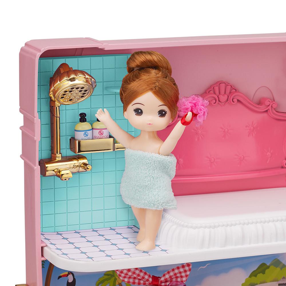 [Mimi World Official] Давайте отправимся в путешествие в Little Mimi Bag Hotel, популярный корейский игрушечный персонаж