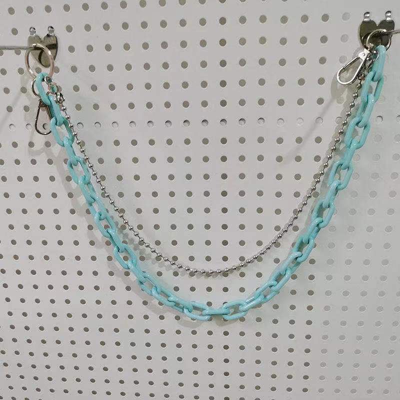 Pants Chain Removable Resin Chain Fluorescent Pants Ins Trendy Brand Hip-hop Decorative Chain Hanging Chain